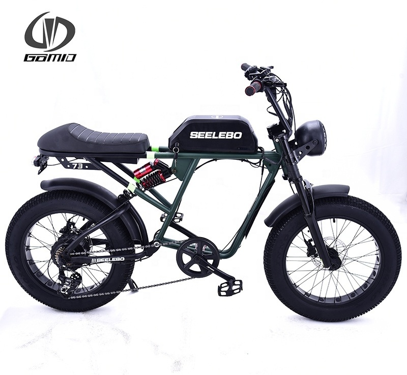 Electric Fat Tire Bike 500w 750w 1000w high power hub motors 4.0inch moto electrica cycle ebike