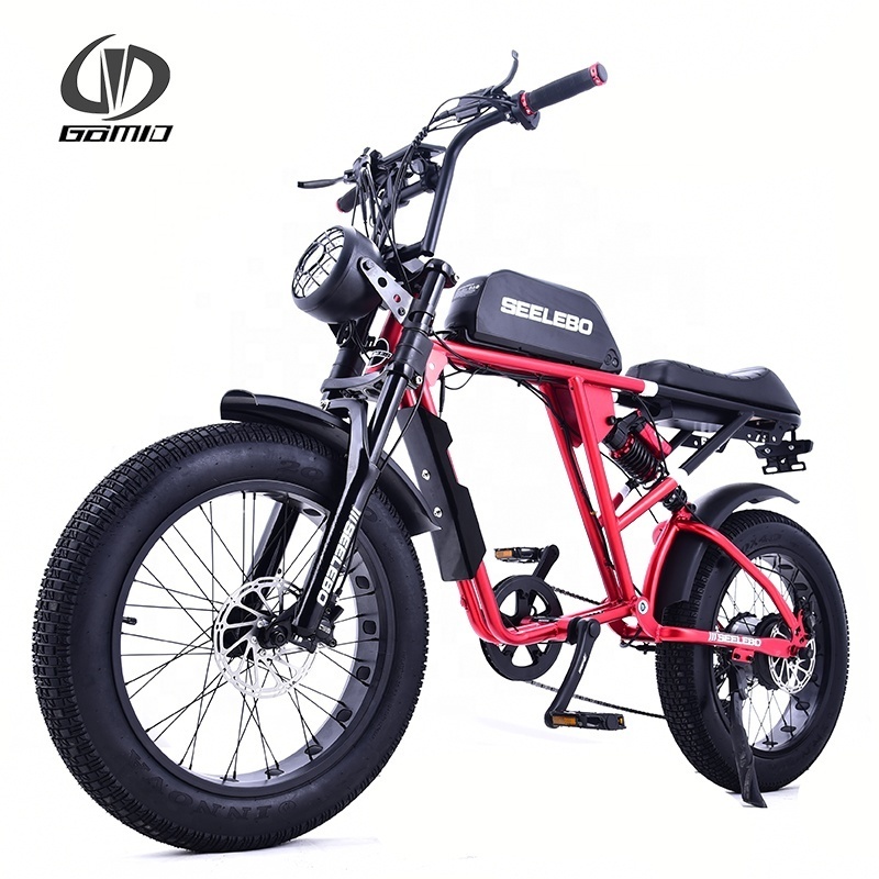 Electric Fat Tire Bike 500w 750w 1000w high power hub motors 4.0inch moto electrica cycle ebike