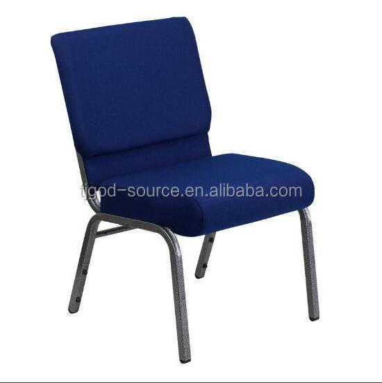 used cheap wholesale  stackable metal interlocking church chairs