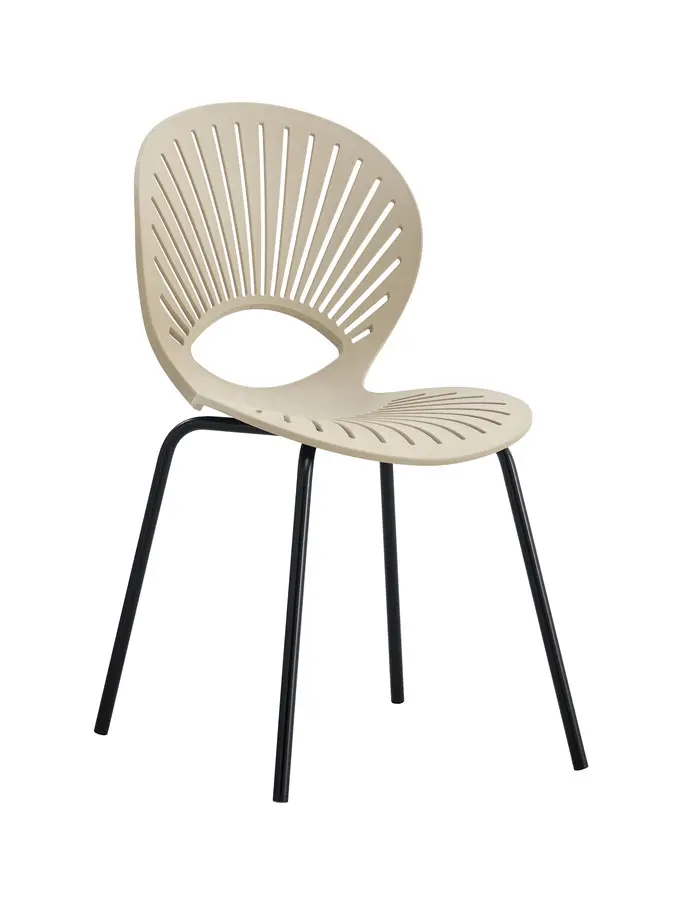 Restaurant Dinning Polypropylene metal legs Plastic Rattan Restaurant Chair For Dining Room And Cafe