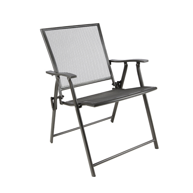 steel aluminum summer outdoor garden folding arm chair