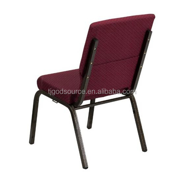 wholesale used cheap free  hercules interlocking upholstered padded stackable  church chair for sale