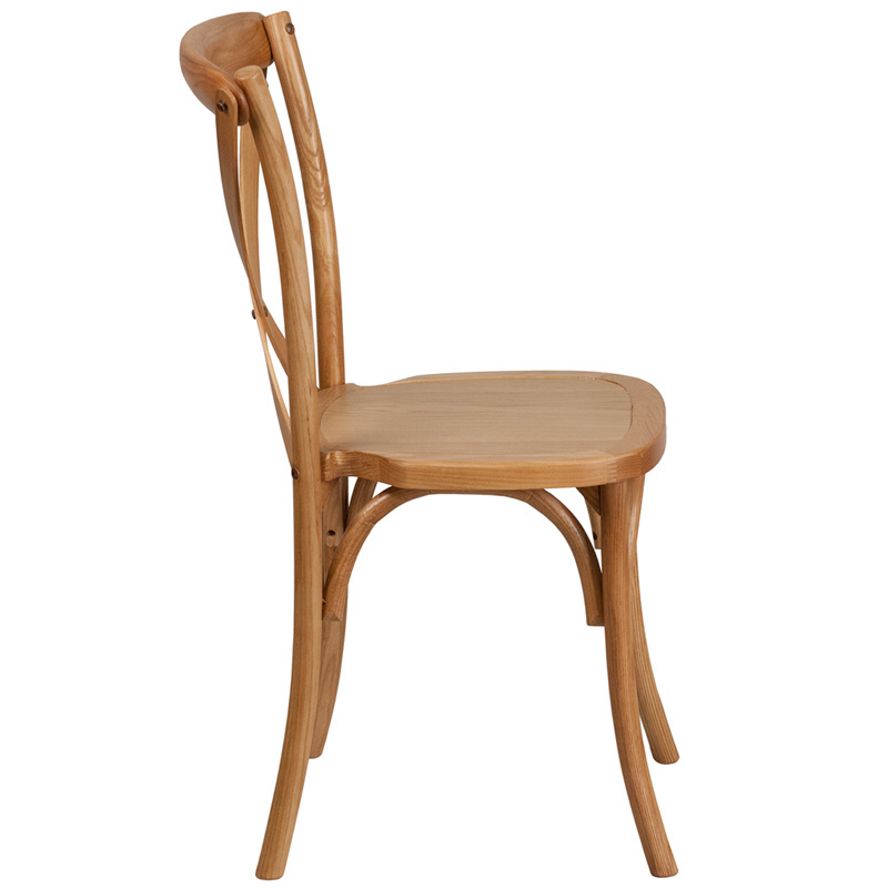 bamboo rental wedding cross back chairs