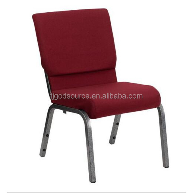 wholesale used cheap free  hercules interlocking upholstered padded stackable  church chair for sale