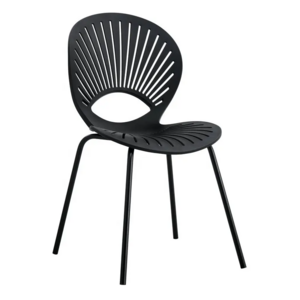 Restaurant Dinning Polypropylene metal legs Plastic Rattan Restaurant Chair For Dining Room And Cafe