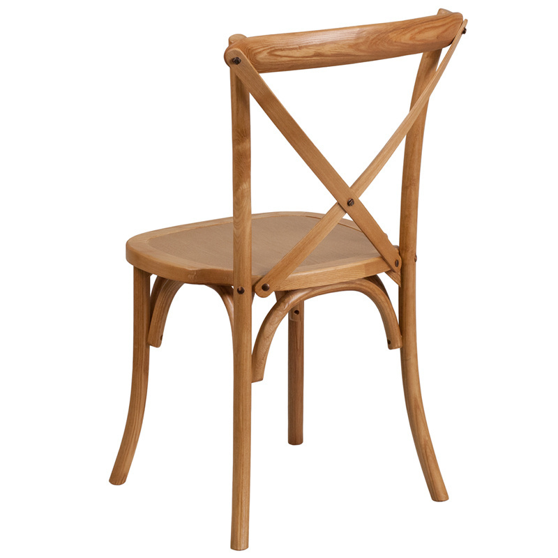 bamboo rental wedding cross back chairs