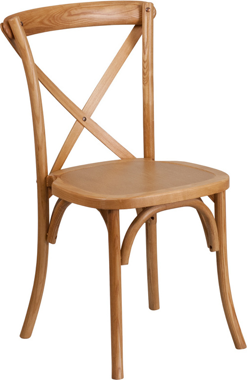 bamboo rental wedding cross back chairs