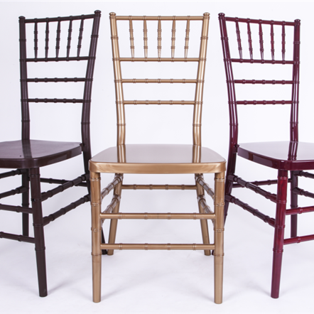 high quality wholesale clear resin wedding furniture plastic chiavari chairs