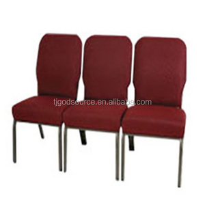 21 inch  cheap metal used  interlocking rental  stackable theater church chairs