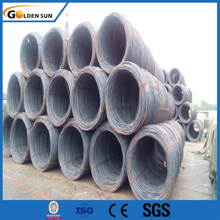 Hot rolled low carbon steel wire coil/steel wire rod/steel wire