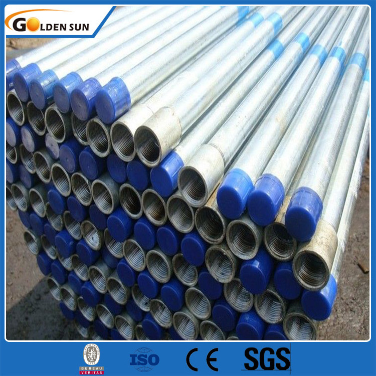 Hot Dipped Galvanised Iron pipe/Galvanized Steel Tubes/Tubular Steel for greenhouse building