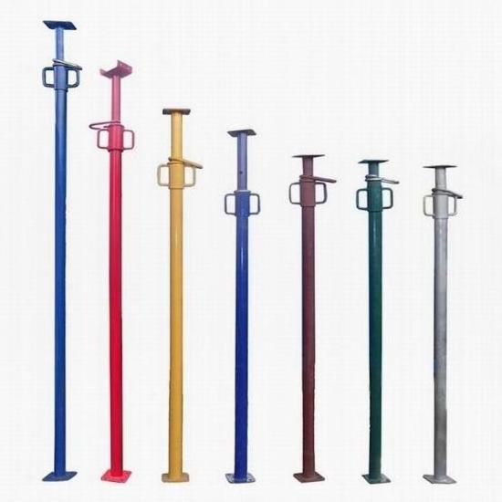 Building 2 Feet Height Accessories Concrete System Props Shoring Metallic Scaffolding Prop Adjustable