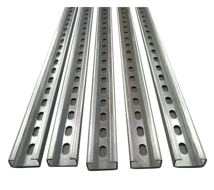 High quality HAVC duct support system C channel Galvanized slotted c Channel