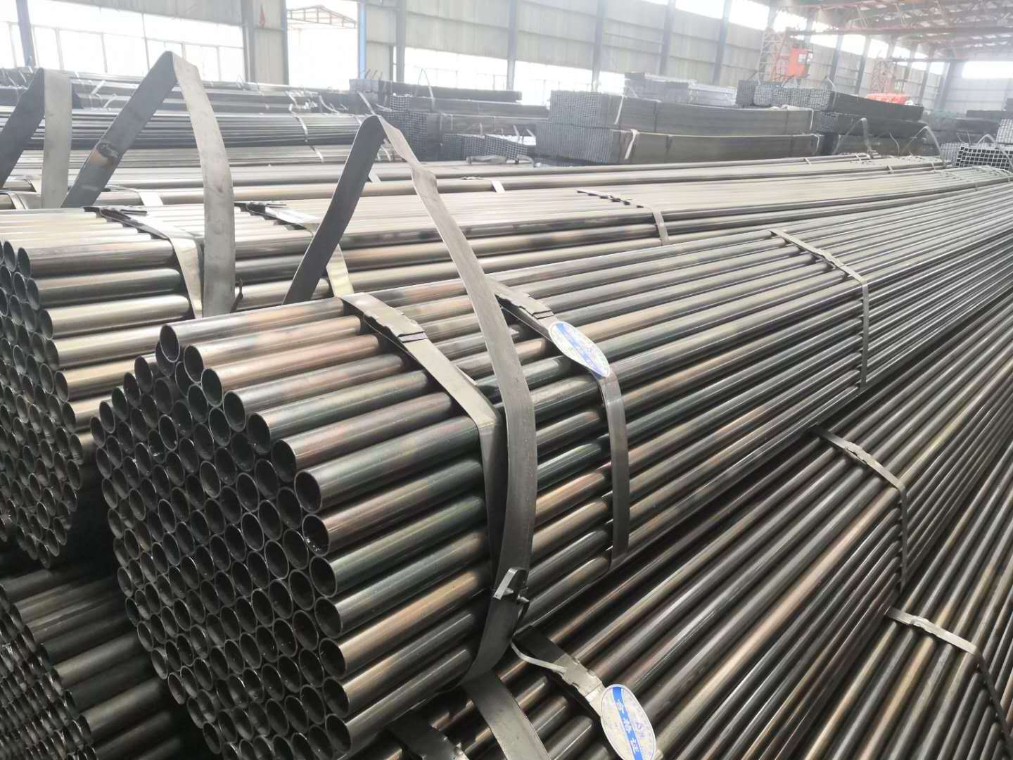 Good quality 20x20mm black iron square pipe annealed furniture square steel tube and pipe