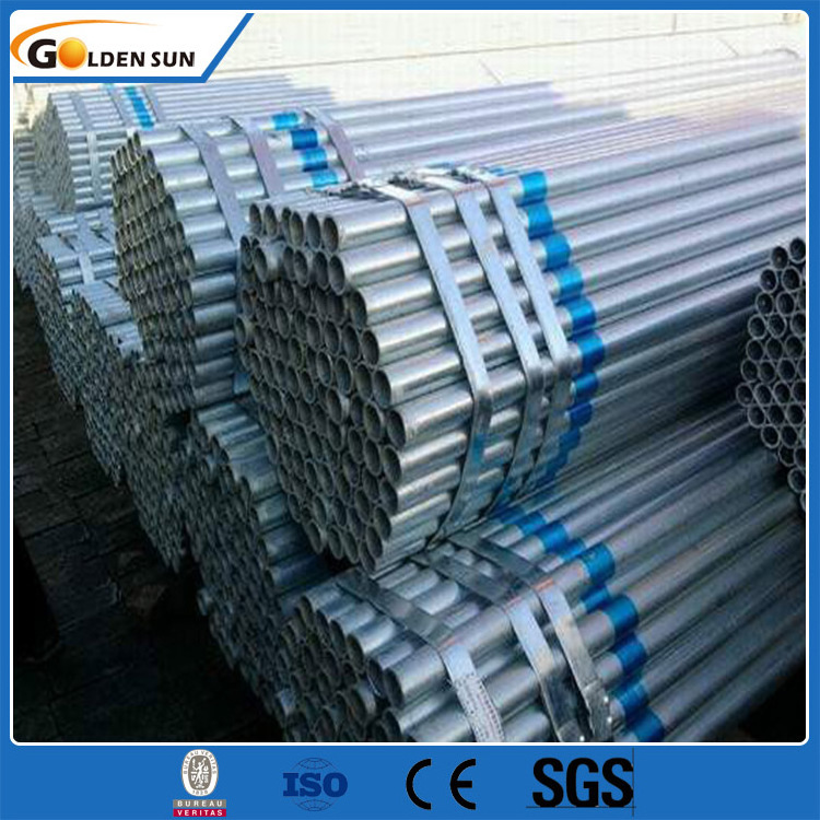 Hot Dipped Galvanised Iron pipe/Galvanized Steel Tubes/Tubular Steel for greenhouse building