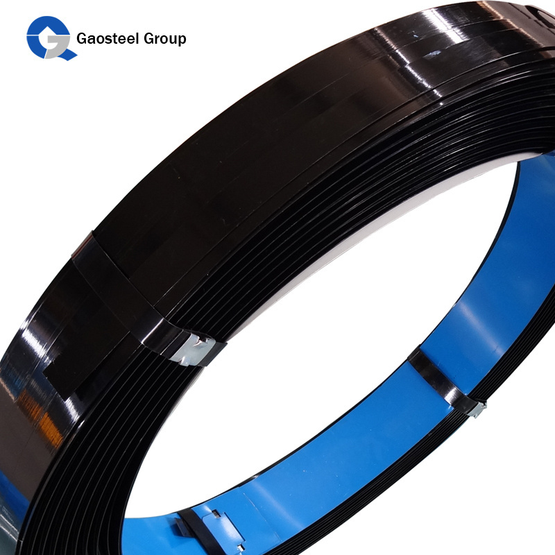 Iron packing steel strips blue tempered steel hoop iron strap for construction