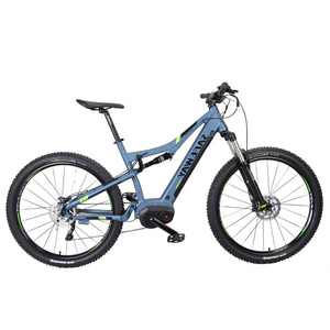 Wellgo pedal suspension fork mountain E-bicycle with cheap price