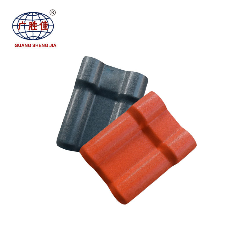 Wholesale 30 years life time easy install ASA coated plastic synthetic resin roof tile