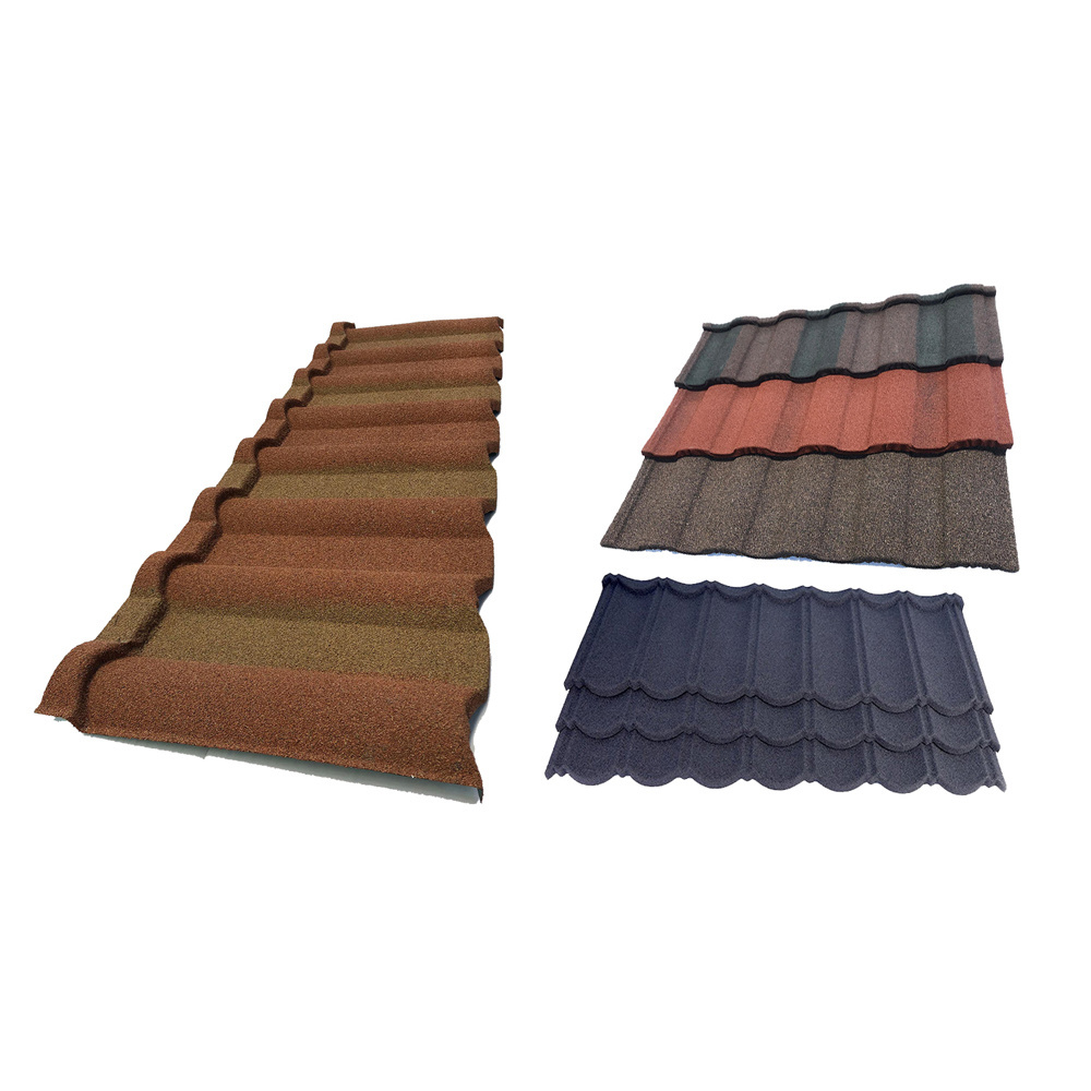 Decorative Metal Roof Roofing Bond harvey Stone Coated Step Tiles Verified Manufacturers