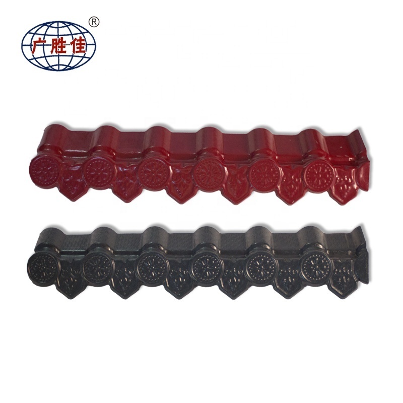 High quality ASA Roofing tile accessories,Chinese traditional roof tiles - drain board tile