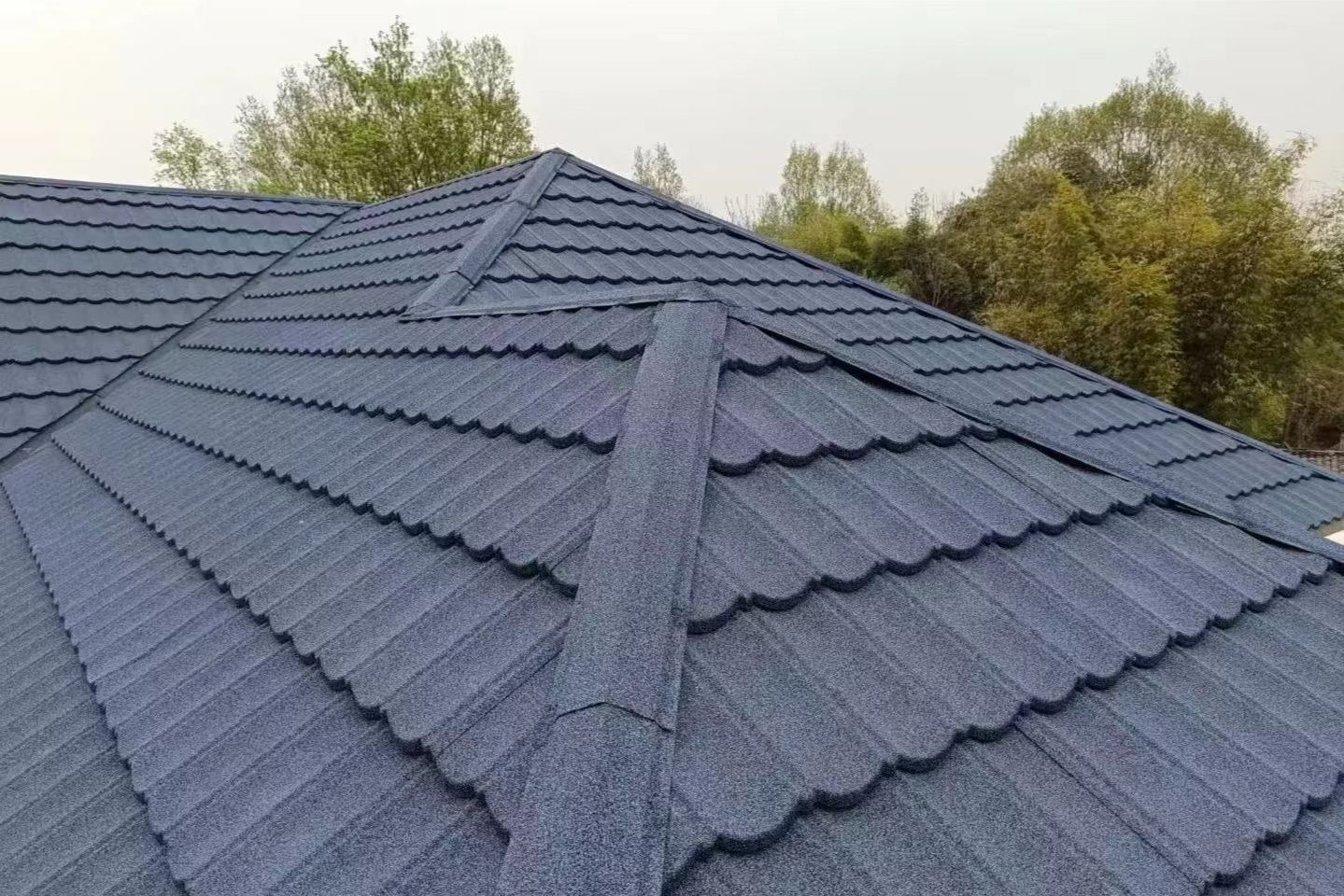 Decorative Metal Roof Roofing Bond harvey Stone Coated Step Tiles Verified Manufacturers