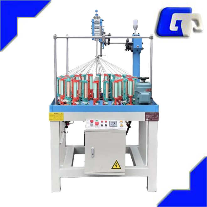 Hot Sale Braiding Machine 24 Spindle Stainless Steel Braided Flex Automatic Shoelace Braiding Machine Cord Rope Knitting Machine