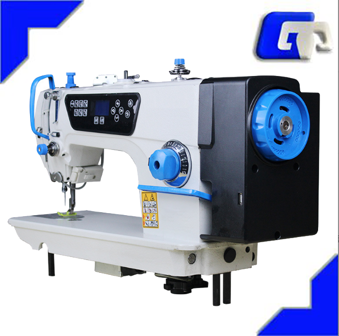 Direct Drive High Speed Lockstitch Sewing Machine Automatic Industrial Sewing Machine Tailor Flat Bed Sewing Machine