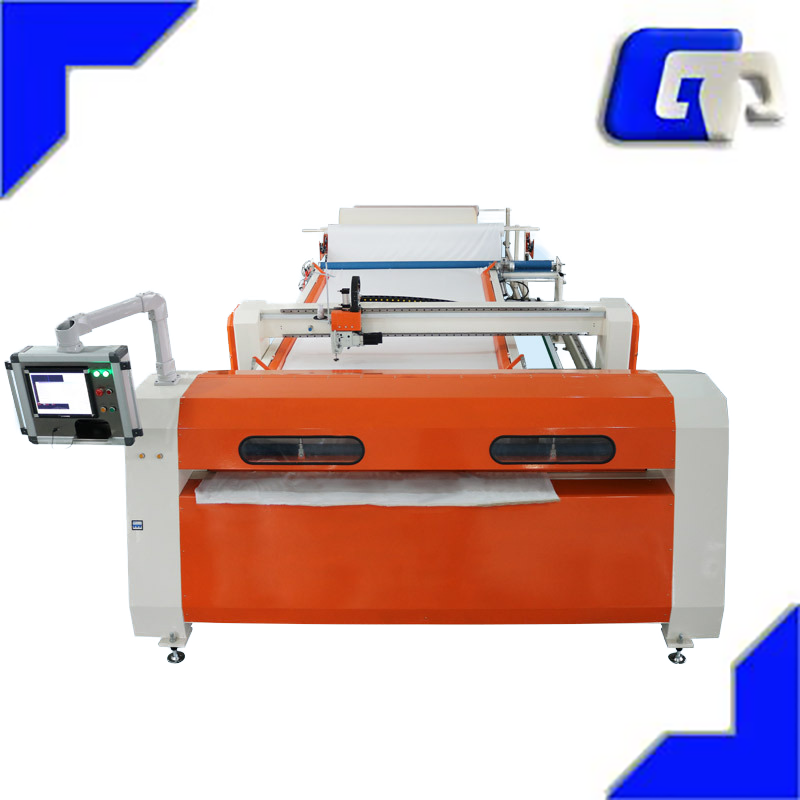 Automatic Long Arm Single Needle One Head Quilting Machine Bedcover Sewing Mattress Quilting Making Machine