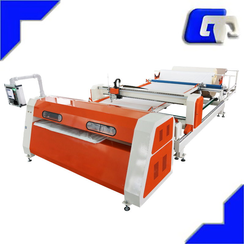 Automatic Long Arm Single Needle One Head Quilting Machine Bedcover Sewing Mattress Quilting Making Machine