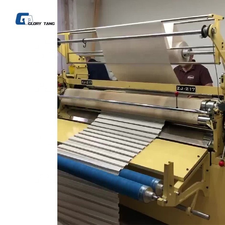 Manufacturer Produces Multifunctional Fully Automatic Fabric Pleating Machine