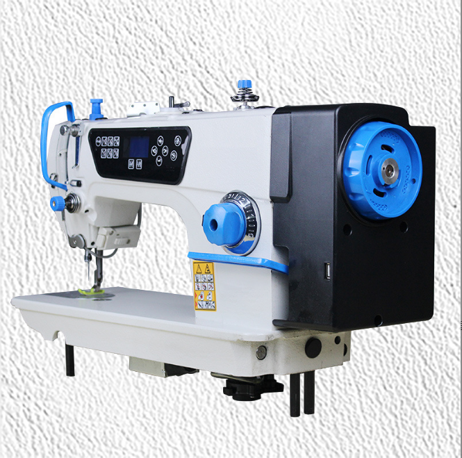 Direct Drive High Speed Lockstitch Sewing Machine Automatic Industrial Sewing Machine Tailor Flat Bed Sewing Machine