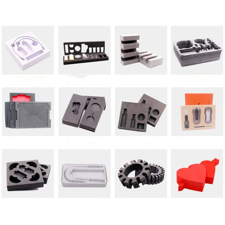 Wholesale factory  Inserts Mechanics Set Red and Black Durable Foam Trays Holds XPE EPE EVA IXPE polyethylene foam insert