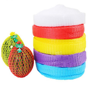 Fruit Bagging EPE Foam Foldable Color Fruit Net Cover Protective Packaging Bag