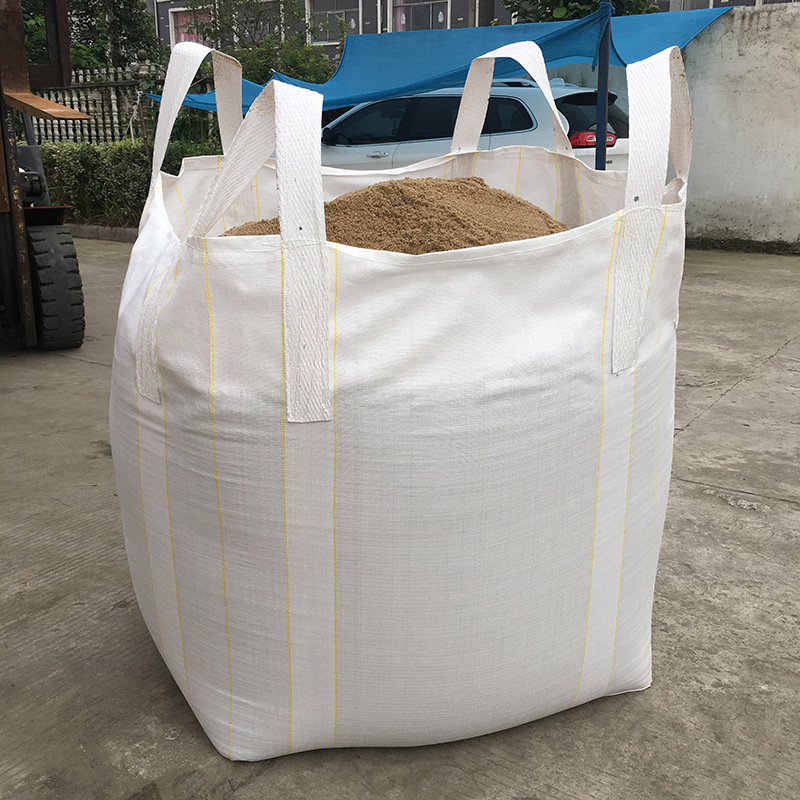 1 2 Ton Big Bag Packing Sack Plastic Container Bag Transparent for Mash or Sand or Wood