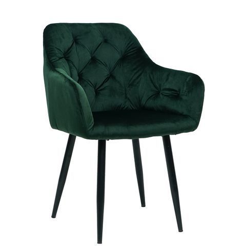 Modern Luxury Studded Pu Leather Upholstered Leather Dining Room Chair For Restaurant And Kitchen