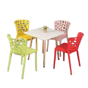 Plastic Party Restaurant Modern Plastic Stackable Chair Nordic Modern louis chair camping table set Dining chairs