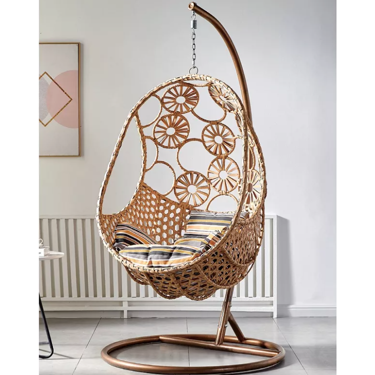 Pe Wicker Chairs Sun Chair Rattan Egg Baby Swing Camp Shaped Gold Lazy Tree Wall Mesh The Swings Yard Lovely Luxury Patio