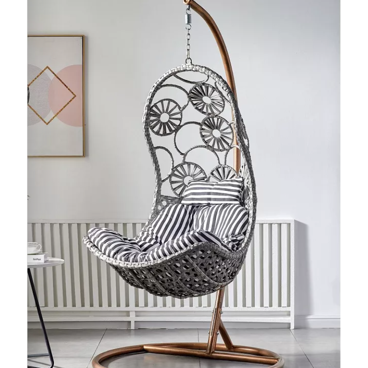 Ball Swing Chair Hanging Armchair Kids Pear Used Patio Swings Cafe Child Brown Cover Price Round Garden Seat High Rattan