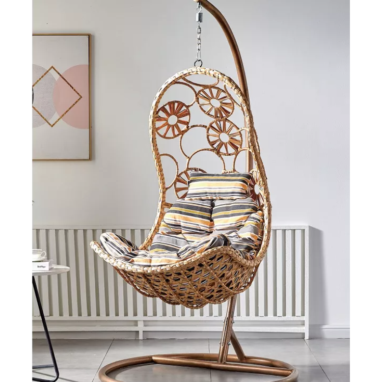 Ball Swing Chair Hanging Armchair Kids Pear Used Patio Swings Cafe Child Brown Cover Price Round Garden Seat High Rattan