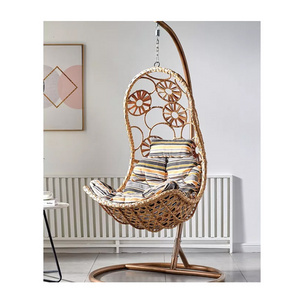 Ball Swing Chair Hanging Armchair Kids Pear Used Patio Swings Cafe Child Brown Cover Price Round Garden Seat High Rattan