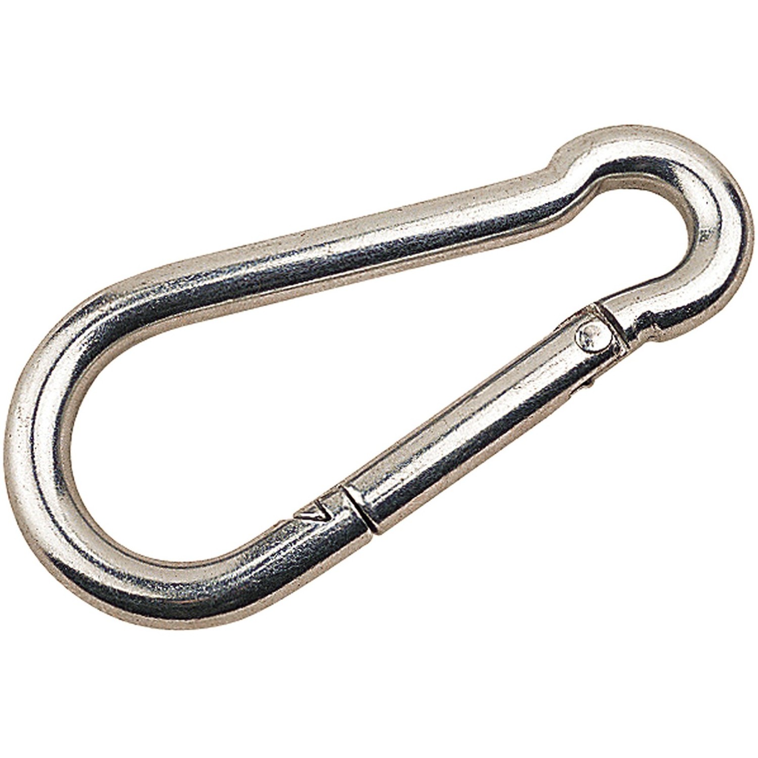 Stainless Steel Small Snap Hook Key Chain Link Buckle for Hammock Swing Set Outdoor Travel Camping Fishing Hiking