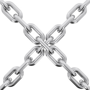 Safety Chains Stainless Steel Chain Links 40in x 0.06in Long Chains Rings