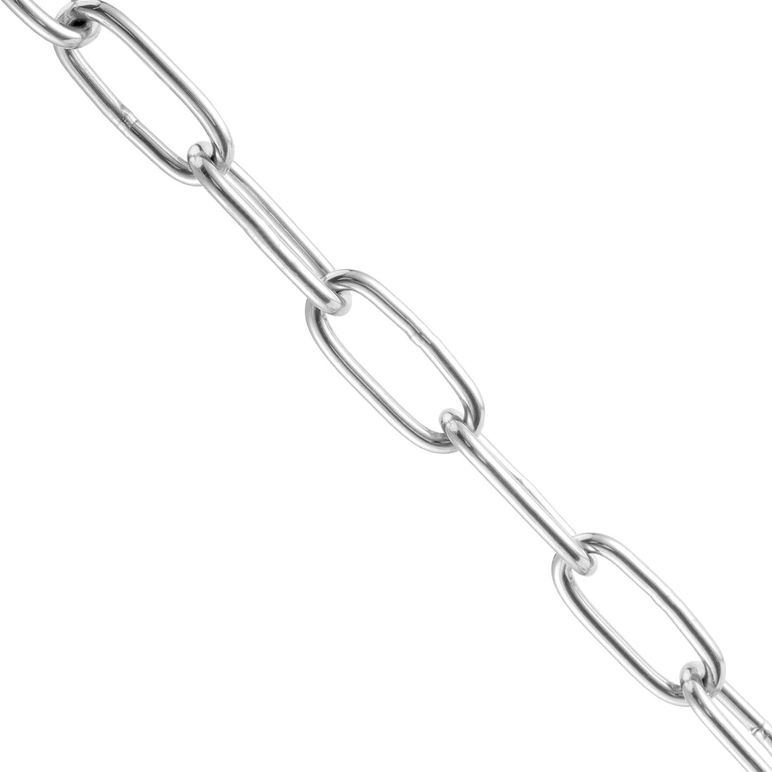 Safety Chains Stainless Steel Chain Links 40in x 0.06in Long Chains Rings