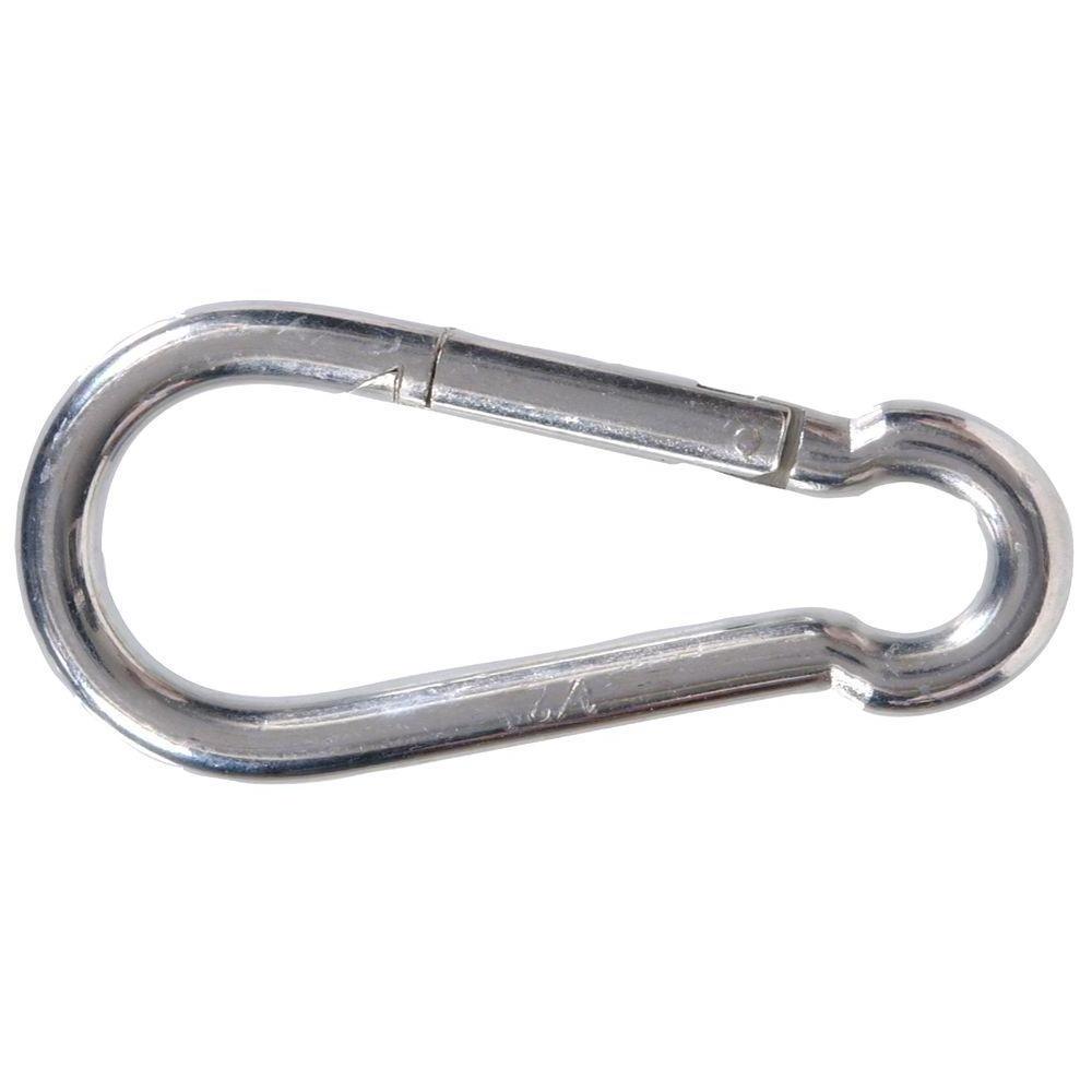 High Quality  Stainless Steel 304 316 Carabiner Hook Rigging Hardware DIN5299C Snap Hook