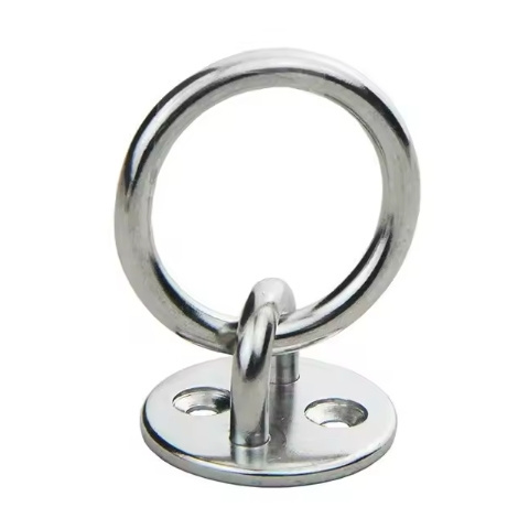 High Quality Marine Rigging Hardware Stainless Steel 304 316 Round Eye Plate With Ring