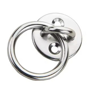 High Quality Marine Rigging Hardware Stainless Steel 304 316 Round Eye Plate With Ring