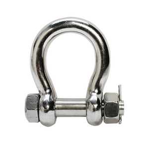 Marine Grade SS316 3/8" 5/8" Stainless Steel Bolt Anchor Shackle