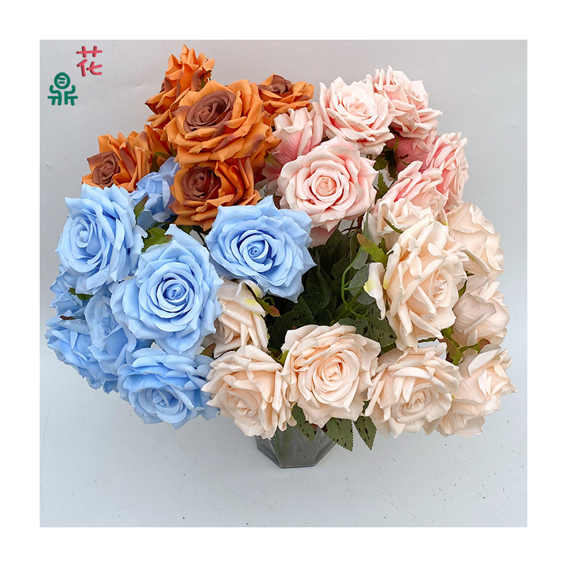 9 Put a Bunch Of Diamond Roses Commercial Beauty Chen Arrangement Fake Flowers Photography Props Artificial Flowers