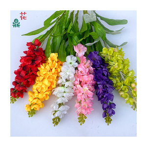 Simulation Single Branch Hyacinth Wedding Reception Landscape Decoration Silk Flower Photography Layout Props Artificial Flowers