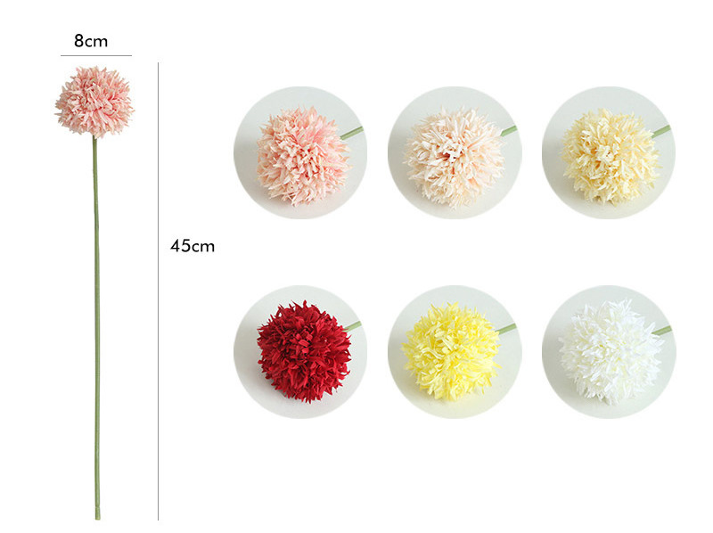 Wedding Decoration Supplies Artificial Chrysanthemum and Dandelion Flowers Elegant Wedding Decorations